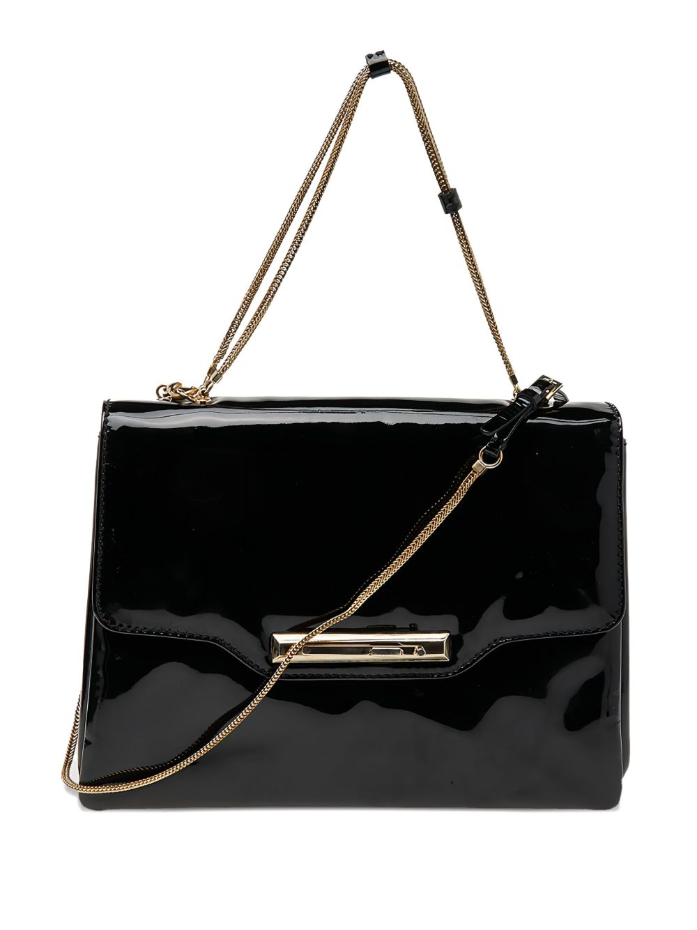 2024 patent leather shoulder bag
