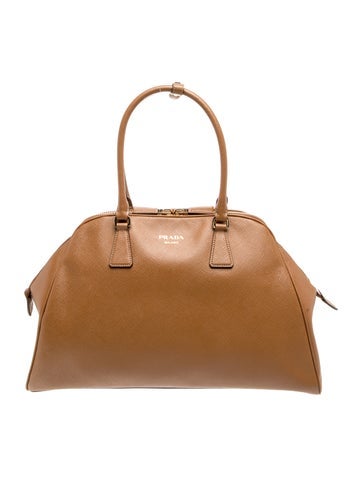 Prada Saffiano Leather Shoulder Bag Large