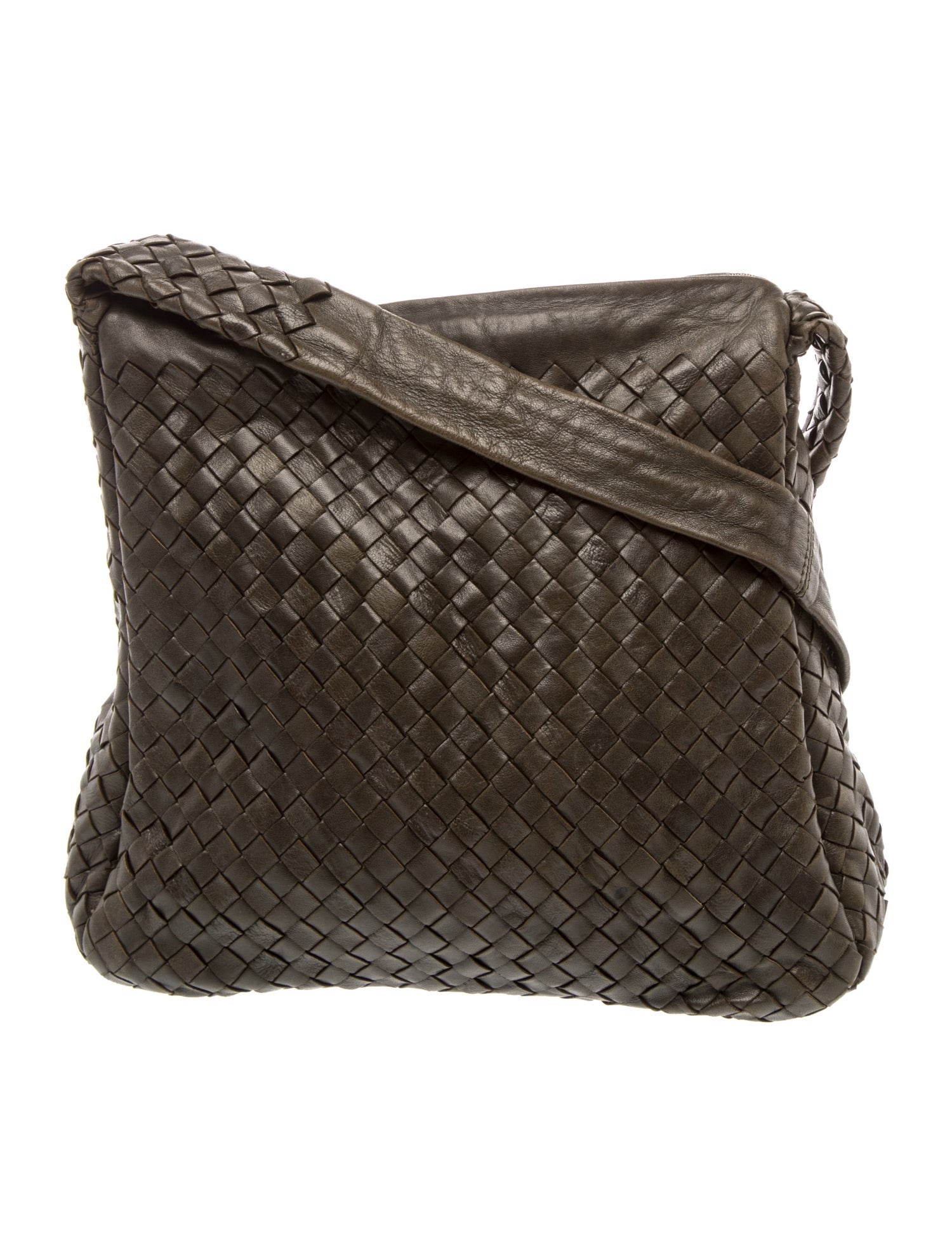 Intrecciato Shoulder Bag Vintage