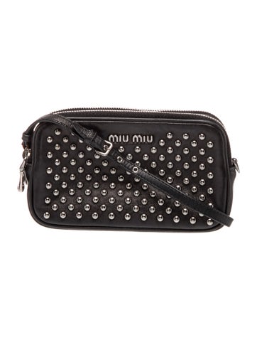 Miu Miu Leather Crossbody Bag