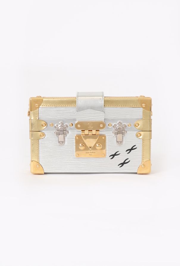 Louis Vuitton Metallic Petite Malle Bag