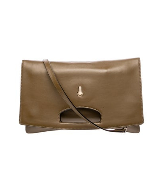 Bally Leather Top Handle Bag