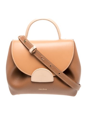 Leather Top Handle Bag
