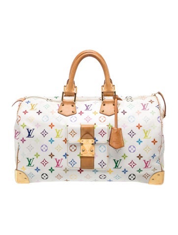 Multicolore Monogram Speedy 40