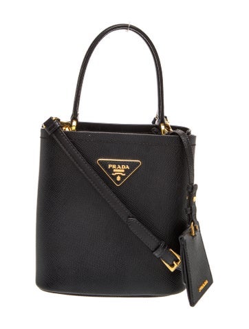 Prada Saffiano Leather Panier Mini