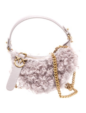 Pinko Leather Evening Bag
