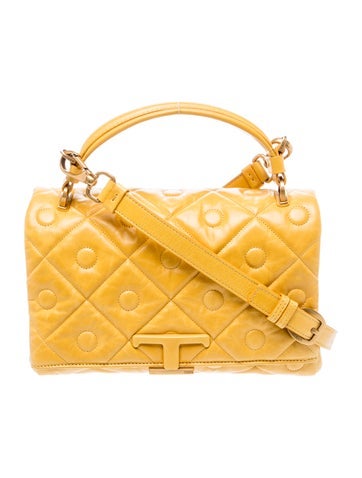 Leather Top Handle Bag