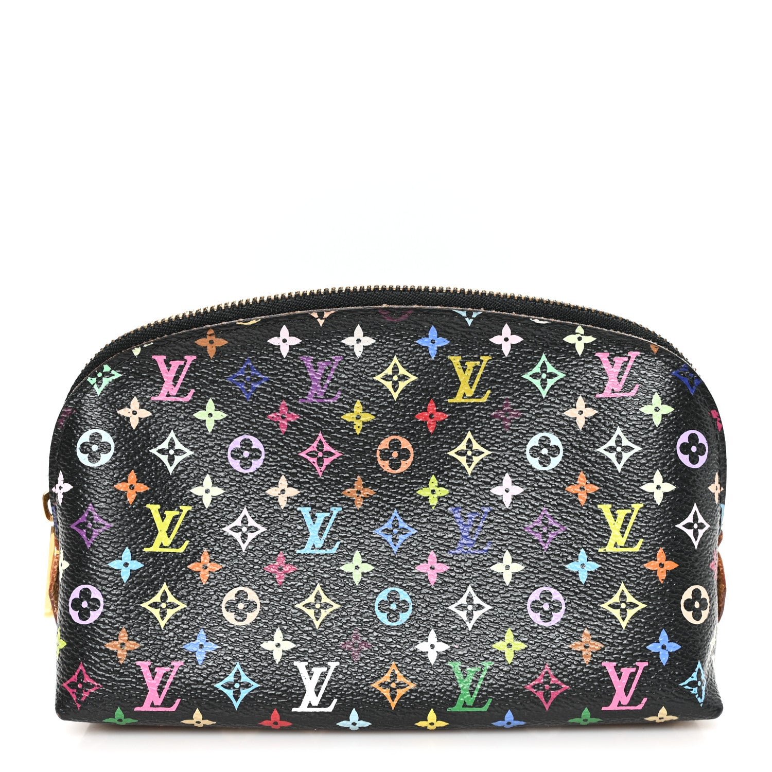 Louis Vuitton Monogram Multicolor Cosmetic Pouch Black Grenade