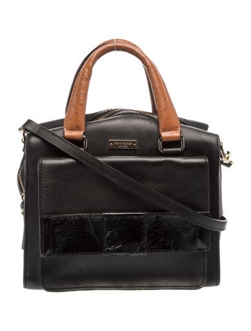 Leather Top Handle Bag