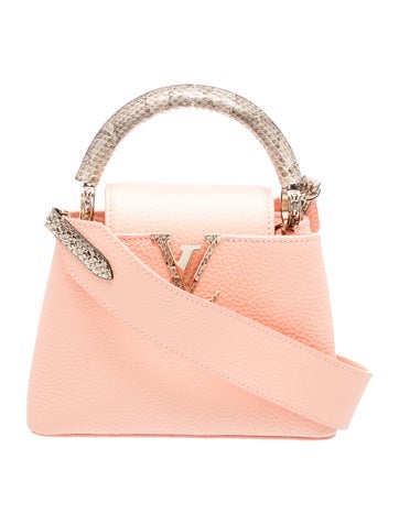 Taurillon Leather Capucines Mini w/ Tags