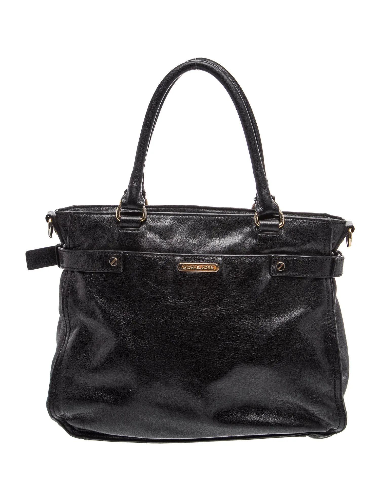 Leather Top Handle Bag
