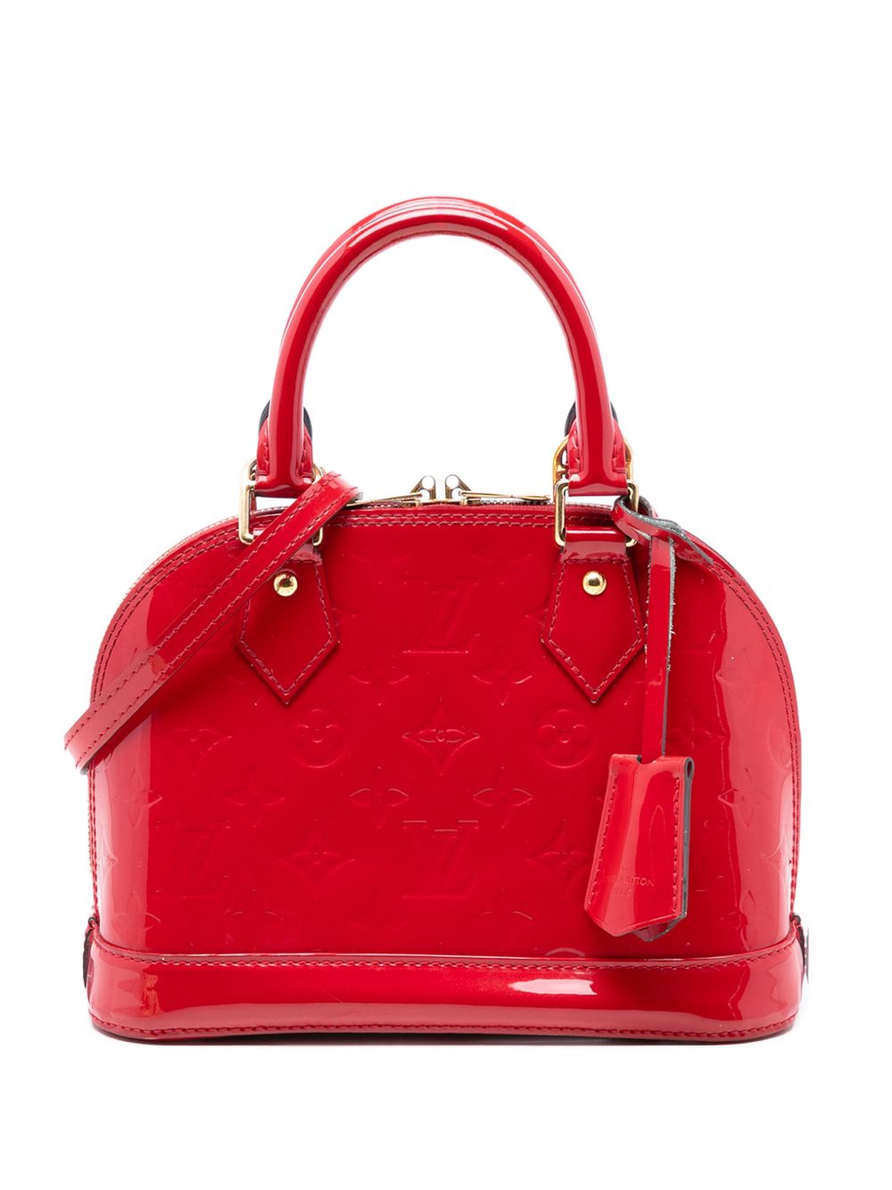 Louis Vuitton 2018 Monogram Vernis Alma BB satchel