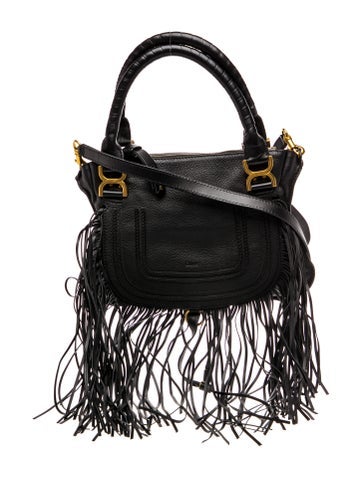 Leather Marcie Shoulder Bag Medium