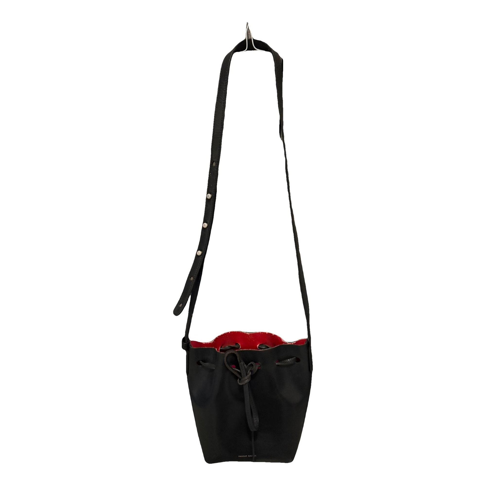 Mansur Gavriel Bucket leather handbag