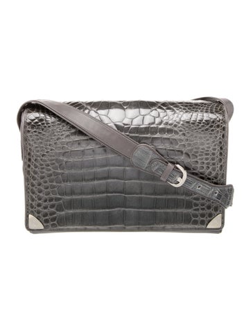 Gucci Crocodile Crossbody Bag Vintage