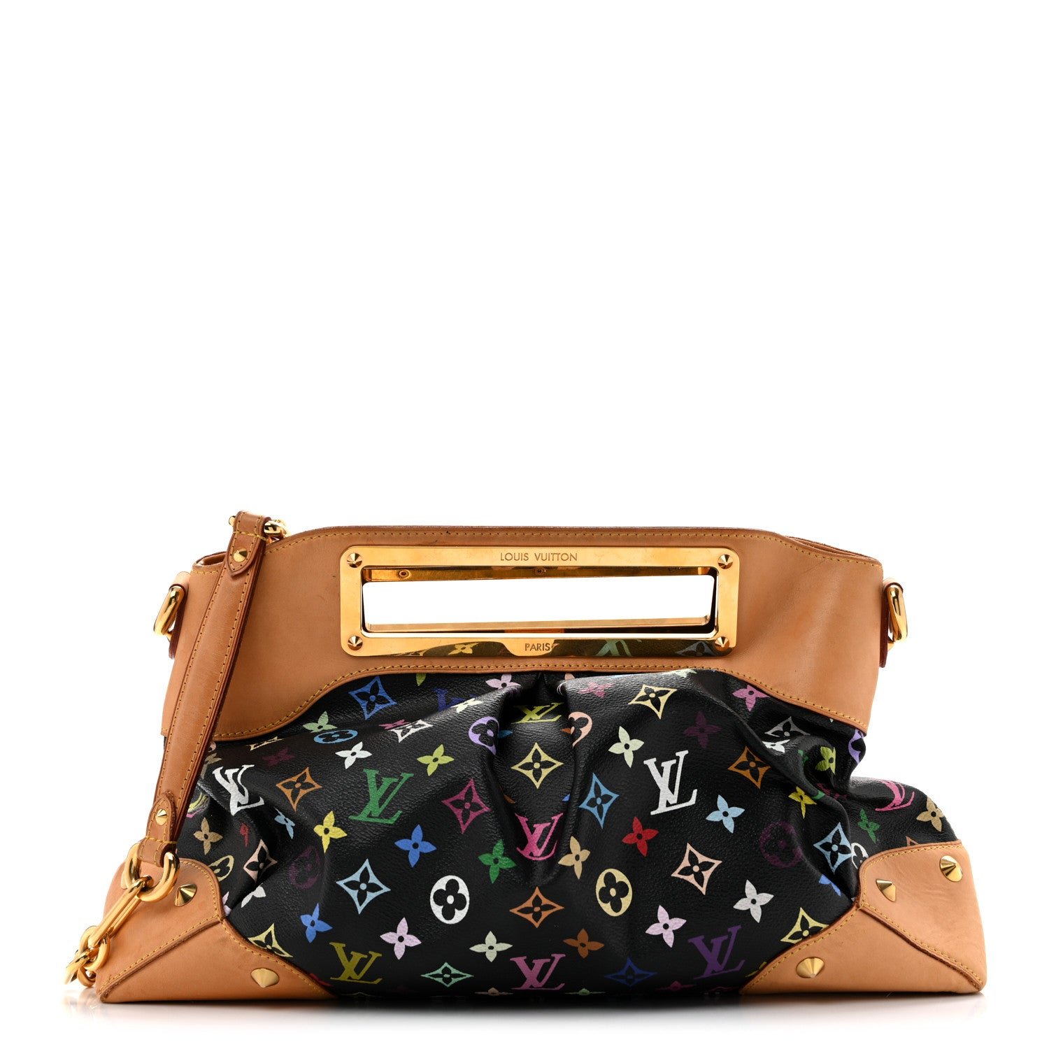 Louis Vuitton Monogram Multicolor Judy GM Black