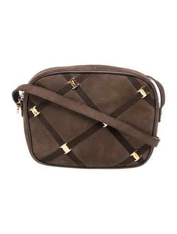 Suede Messenger Bag