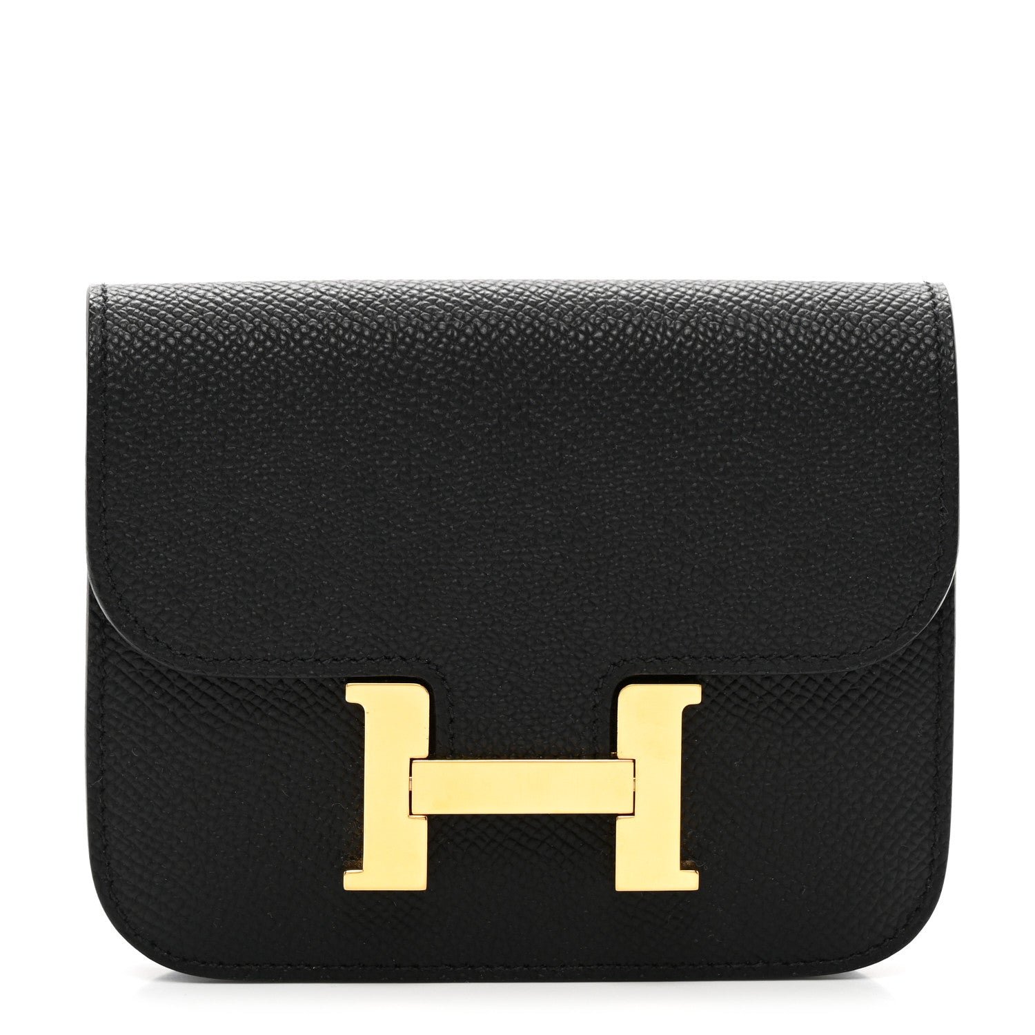 Hermes Epsom Constance Slim Wallet Black