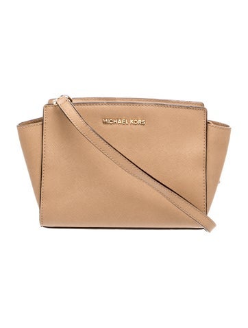 Saffiano Leather Crossbody Bag