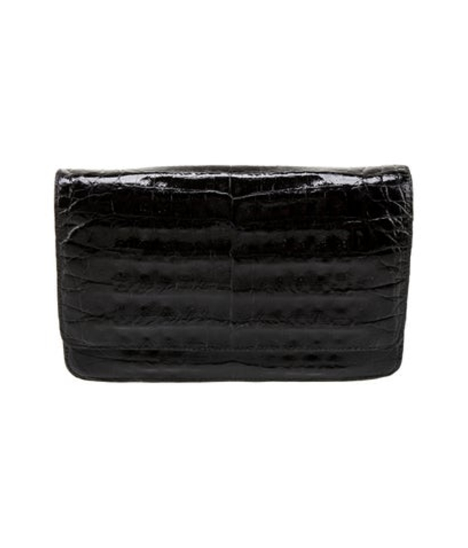 Nancy Gonzalez Gonzalez Crocodile Clutch W Tags