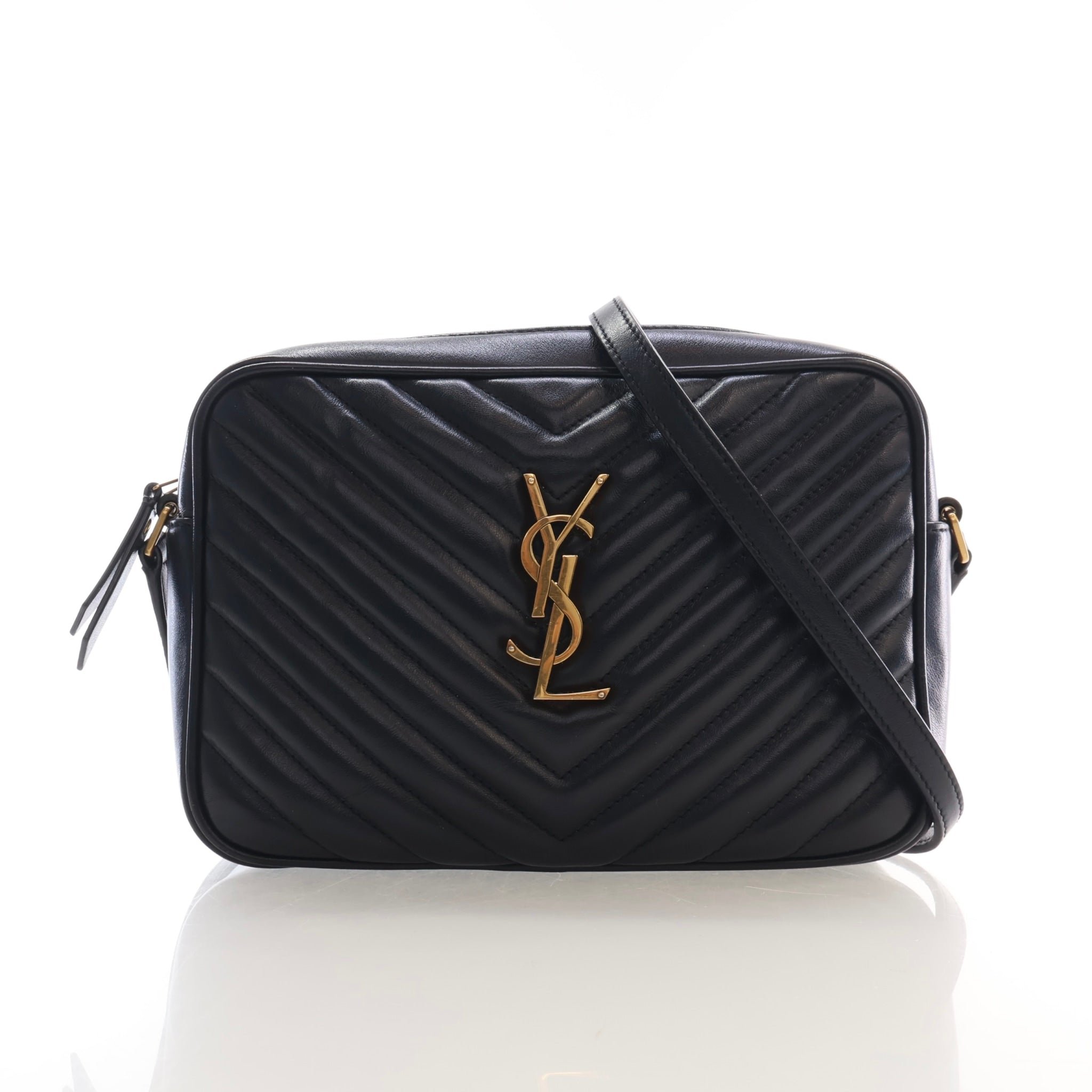 Saint Laurent Calfskin Lou Camera Bag