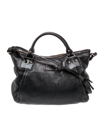 Leather Top Handle Bag