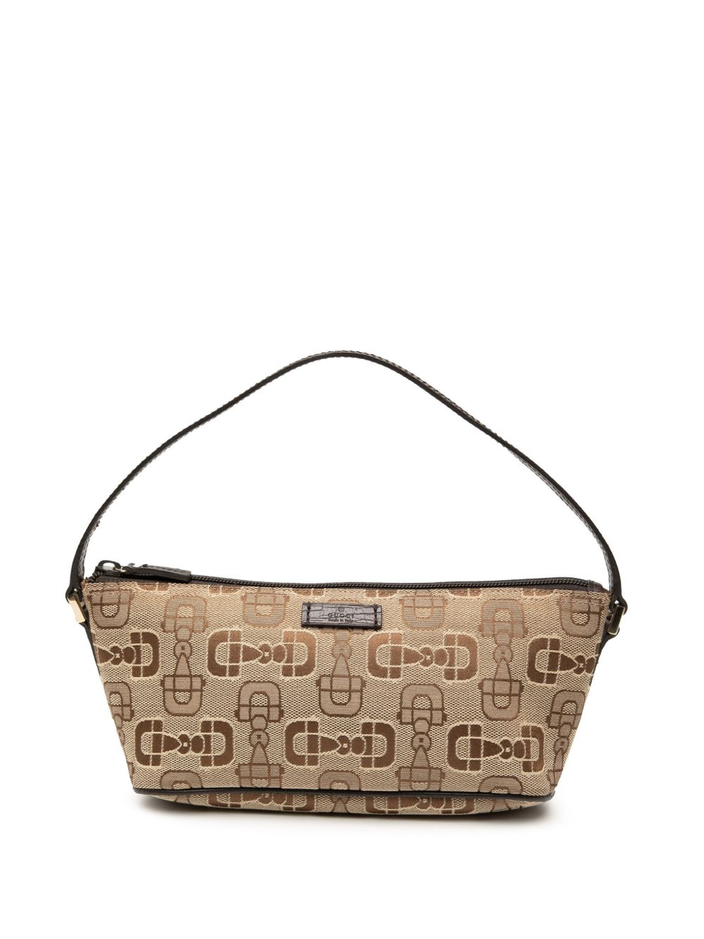 2000-2015 Printed Canvas Horsebit Boat shoulder bag