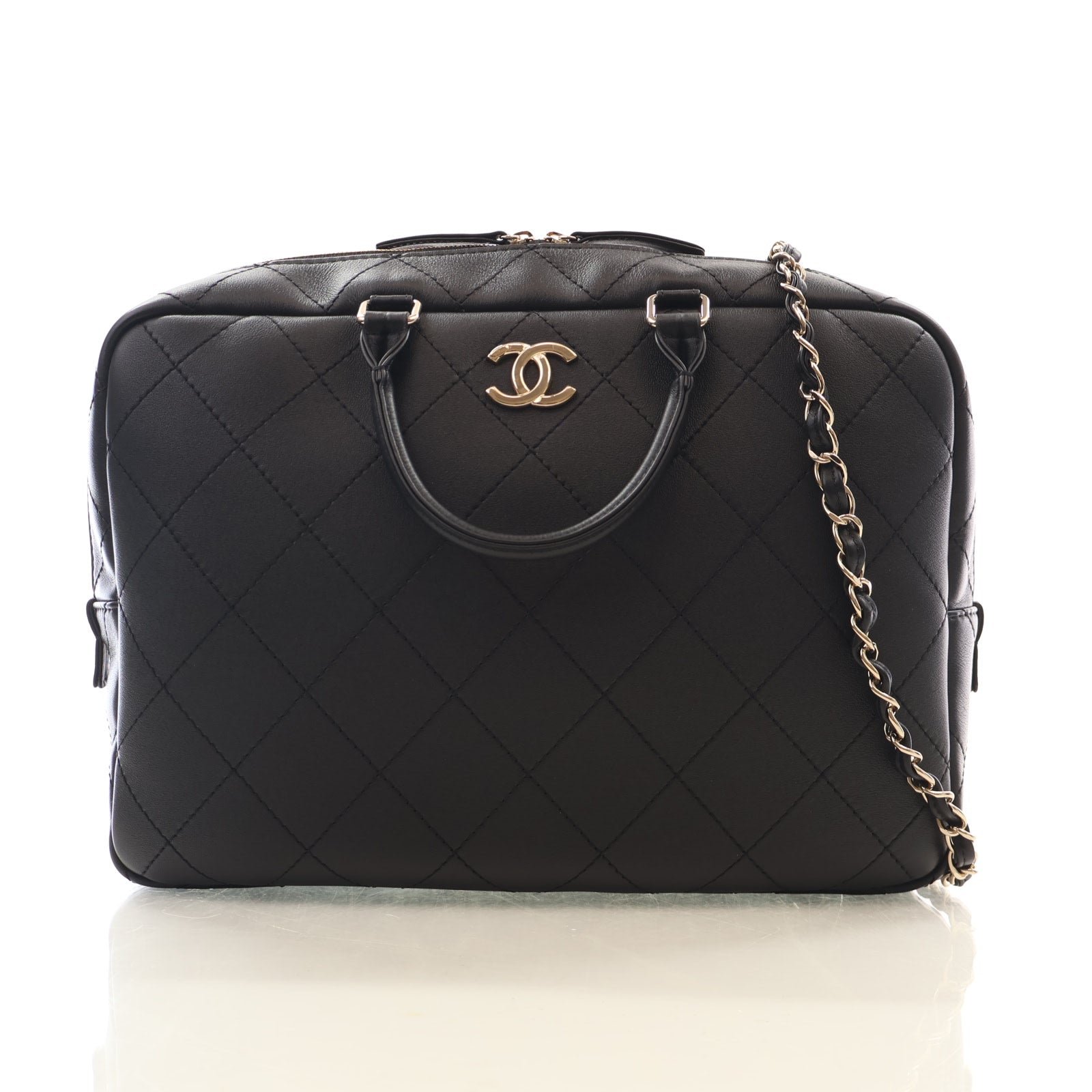 Chanel Chanel Lambskin Bowling Bag