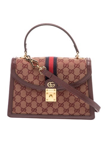 Gucci GG Canvas Top Handle Bag