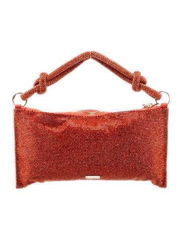 Crystal Top Handle Bag