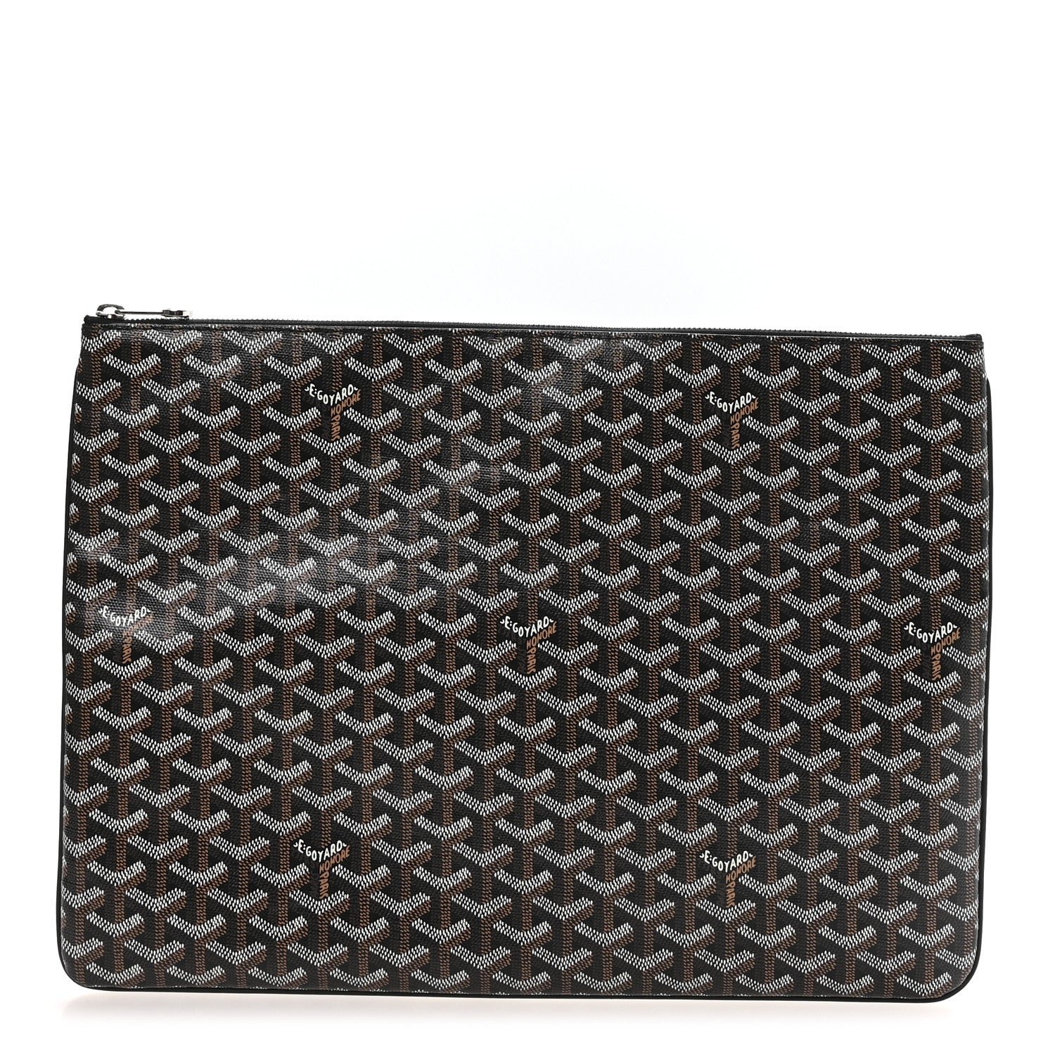 Goyard Goyardine Senat Pochette GM Black