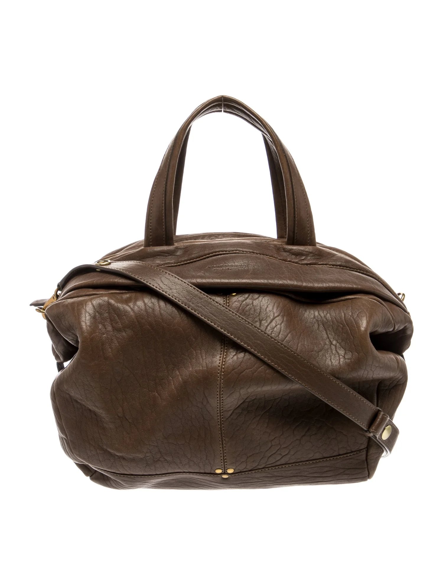 Jerome Dreyfuss Leather Top Handle Bag