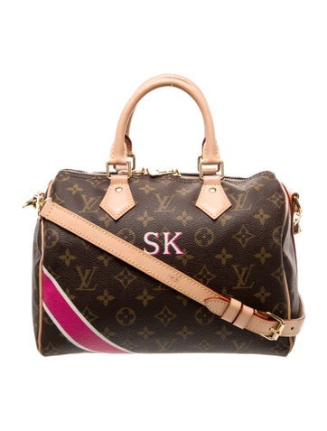 Louis Vuitton LV Monogram Speedy Bandouliere 25