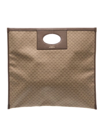 Micro GG Monogram Top Handle Bag