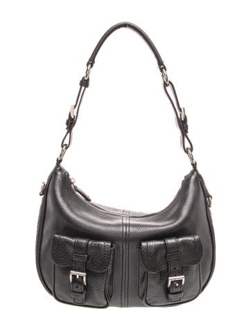 Vitello Daino Leather Shoulder Bag