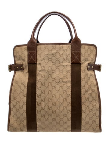 GG Canvas Briefcase