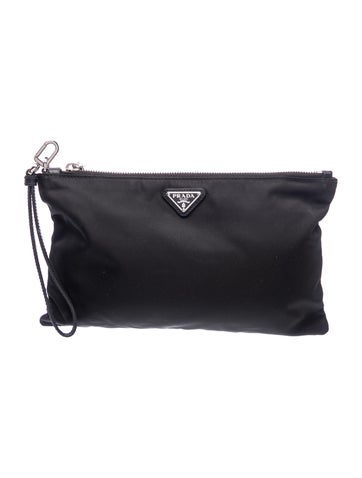 Tessuto Nylon Clutch
