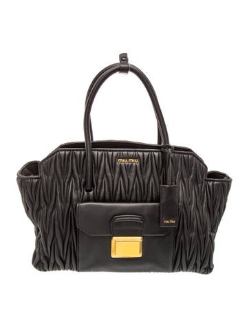 Leather Top Handle Bag