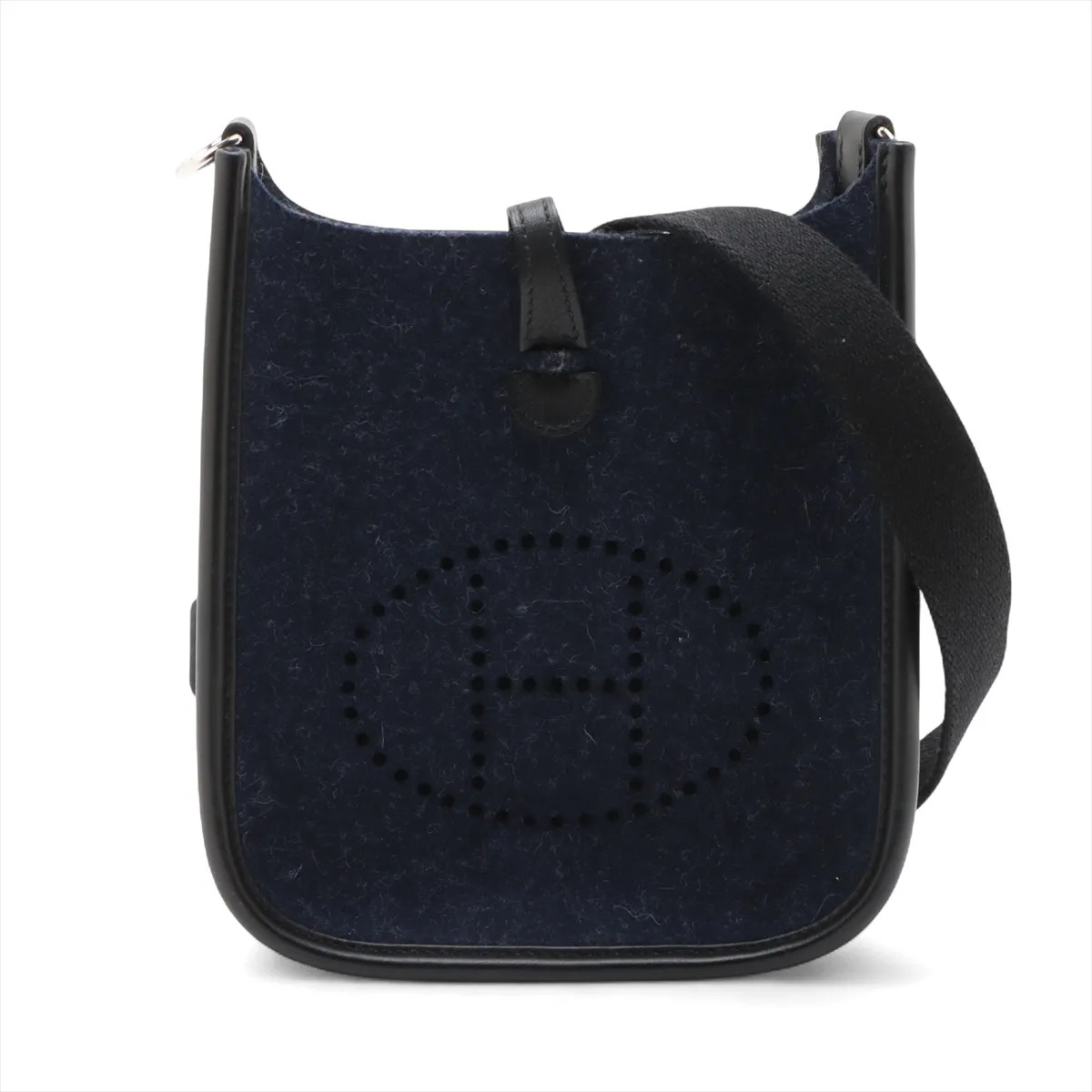 Hermès evelyn 16 TPM Amazon Felt x Voswift blue nuit x black Silver Metal Fittin