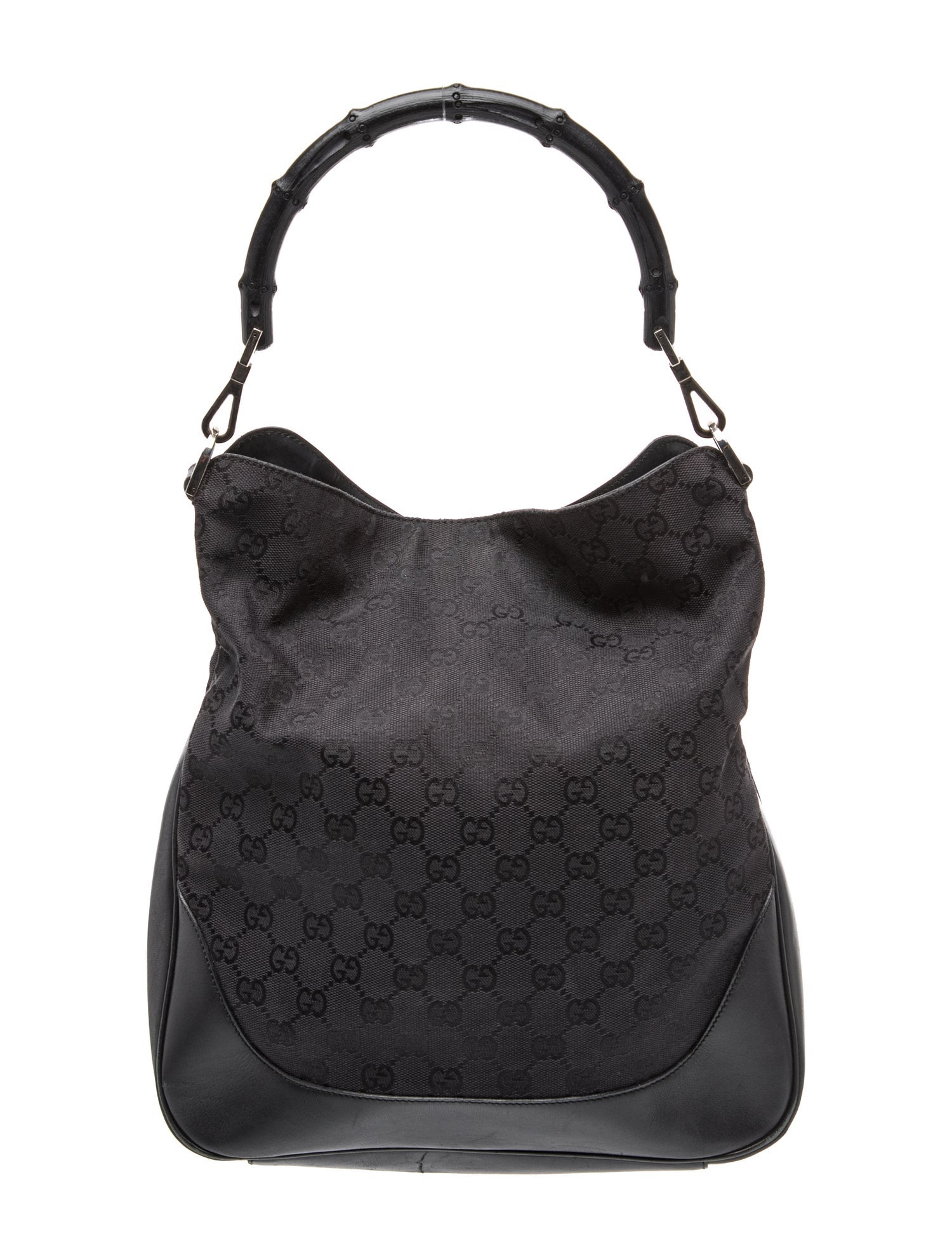 GG Canvas Top Handle Bag