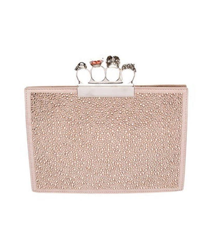 Alexander McQueen Mcqueen Leather Clutch