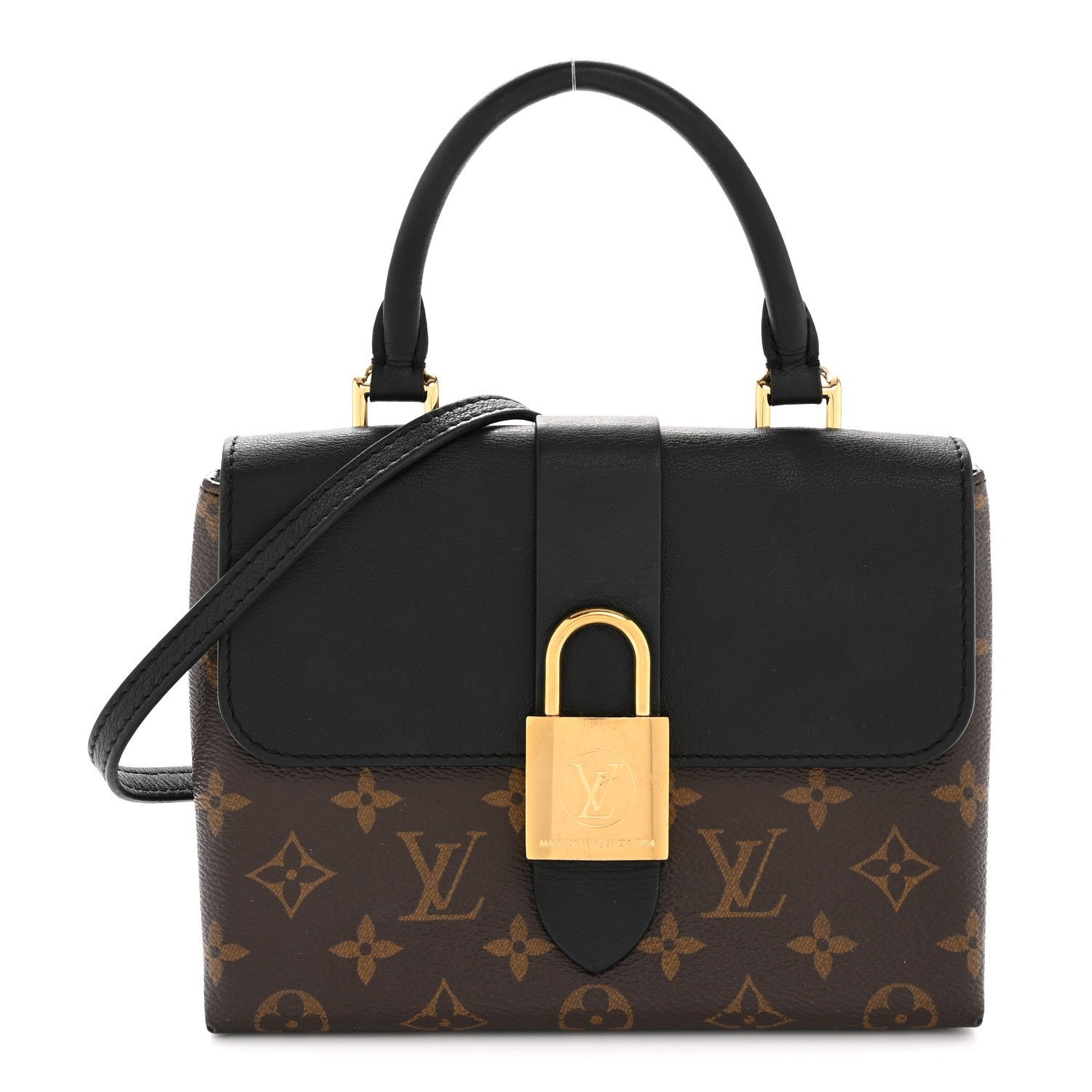 Louis Vuitton Louis Vuitton Monogram Locky BB Black