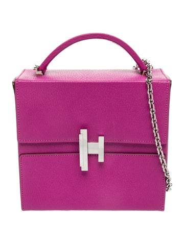 Hermes Chevre Mysore Cinhetic Box Bag