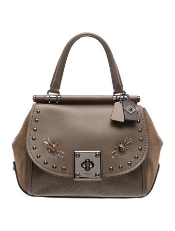 Leather Top Handle Bag