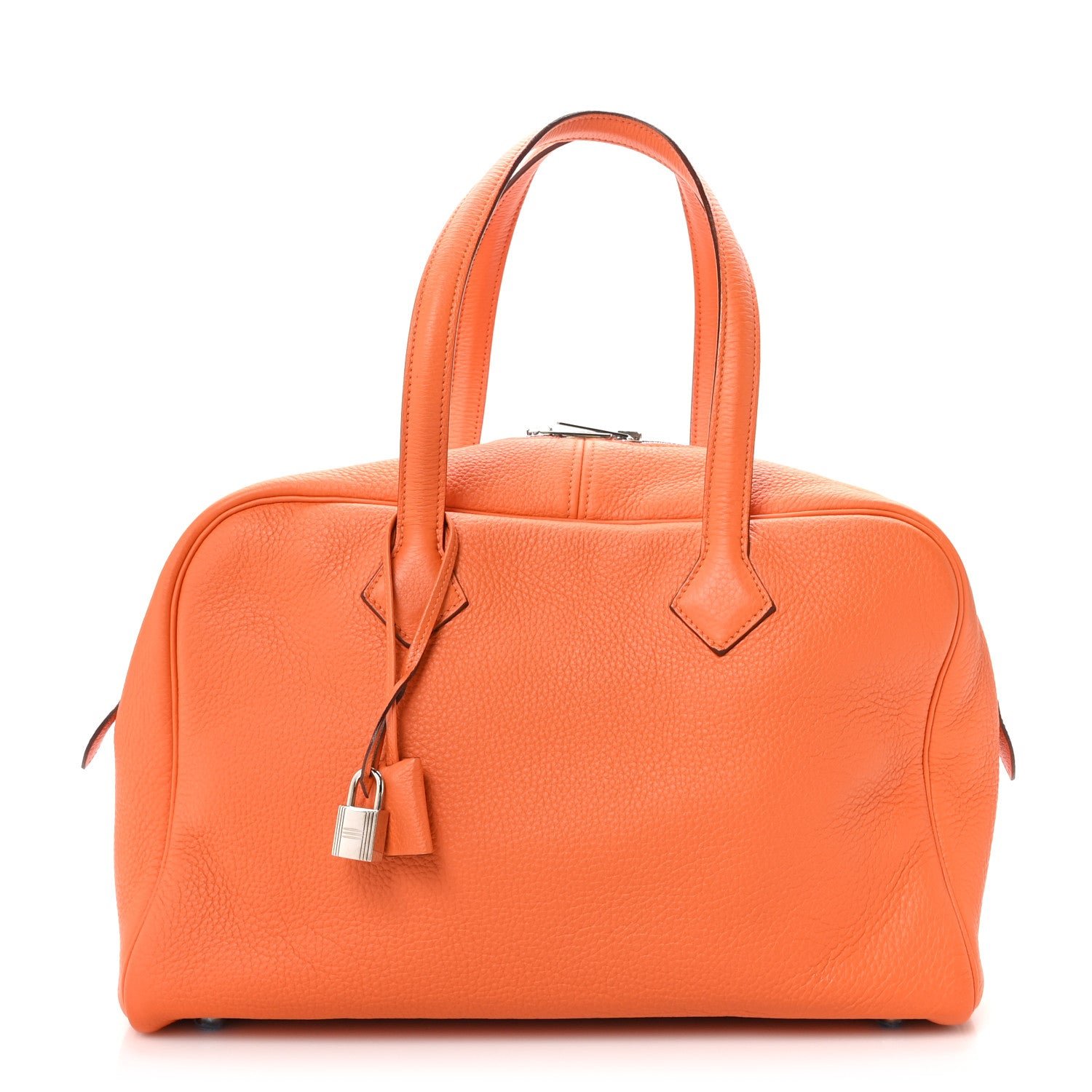 Hermes Taurillon Clemence Victoria II 35 Orange