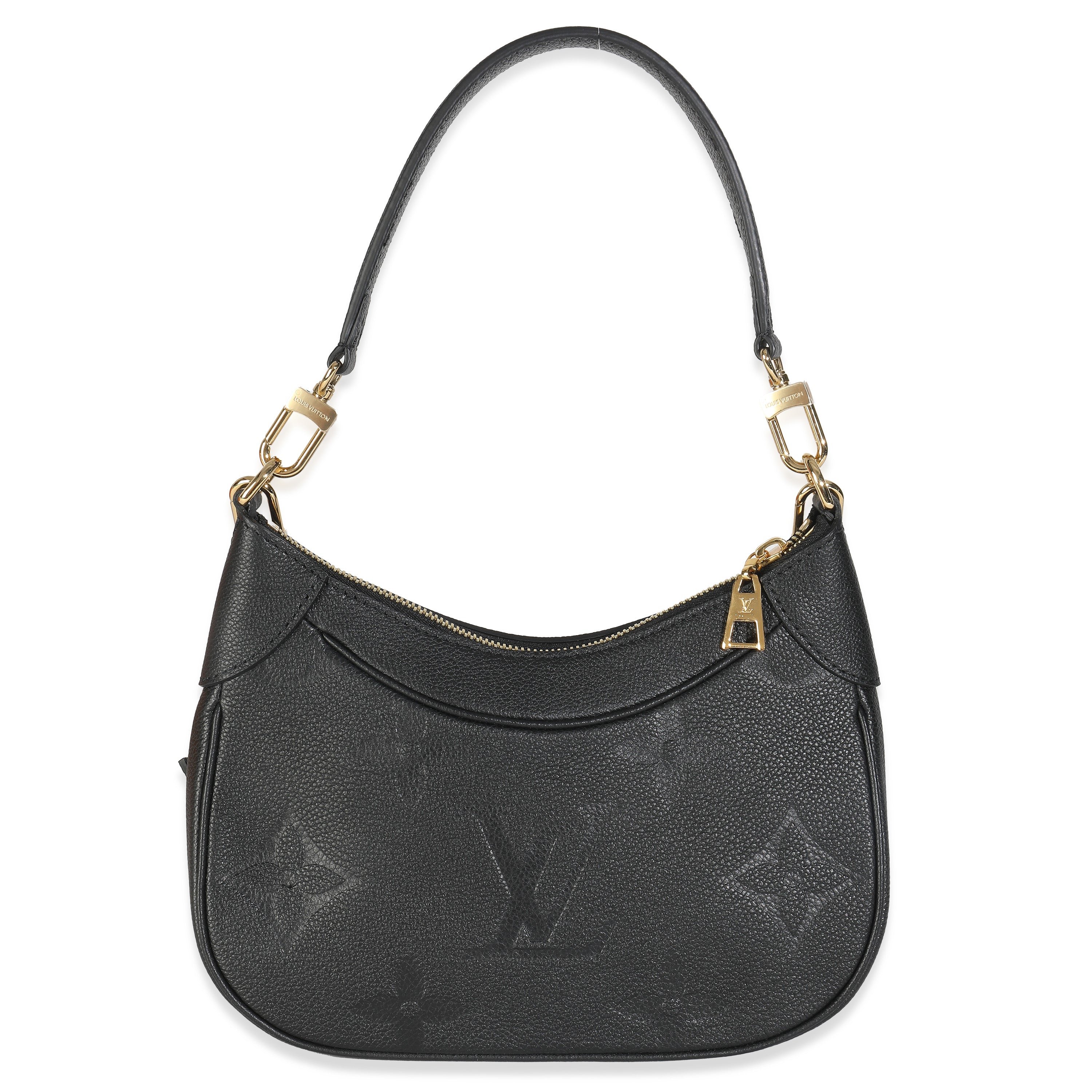 Louis Vuitton Black Giant Monogram Empreinte Bagatelle NM