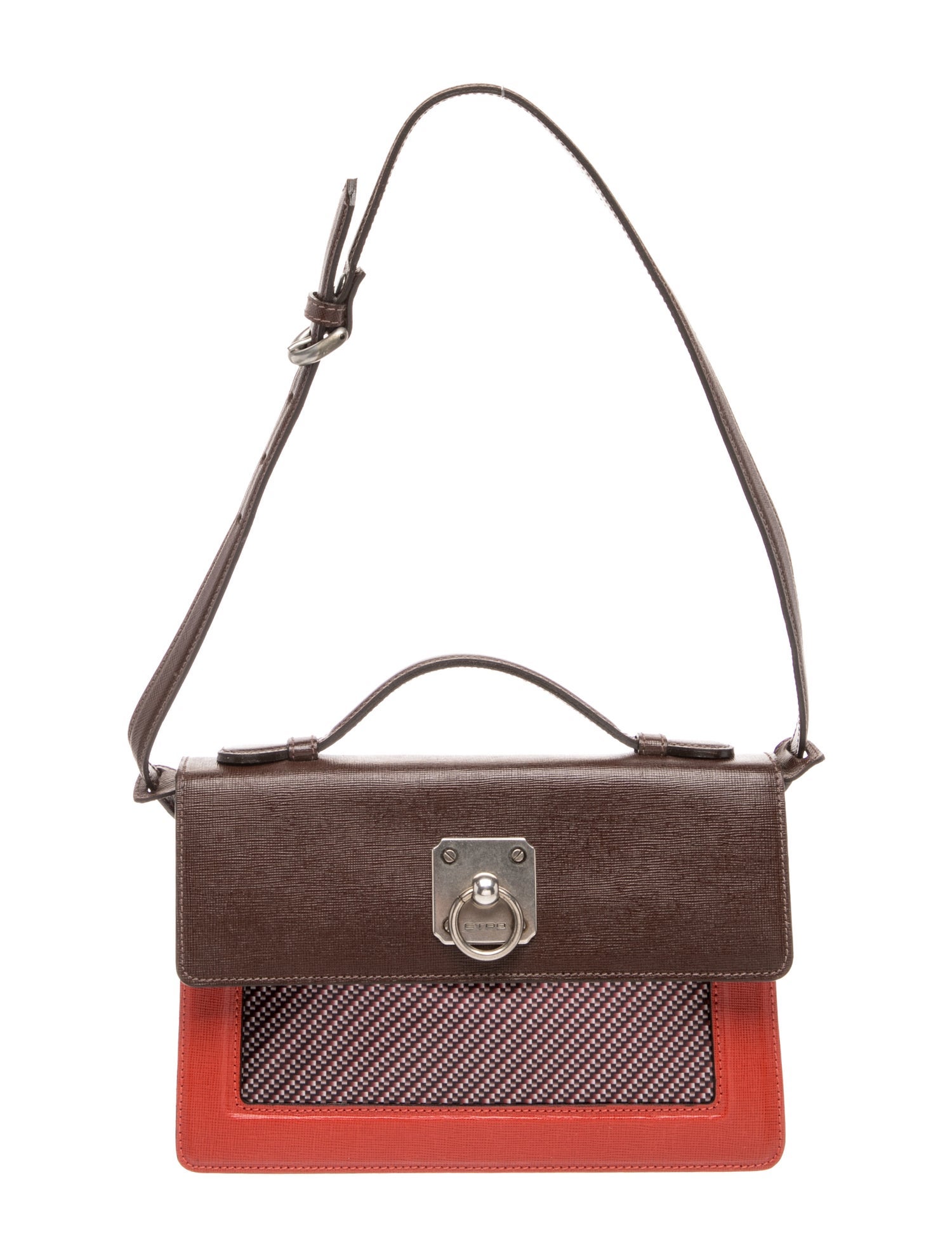 Etro Leather Shoulder Bag
