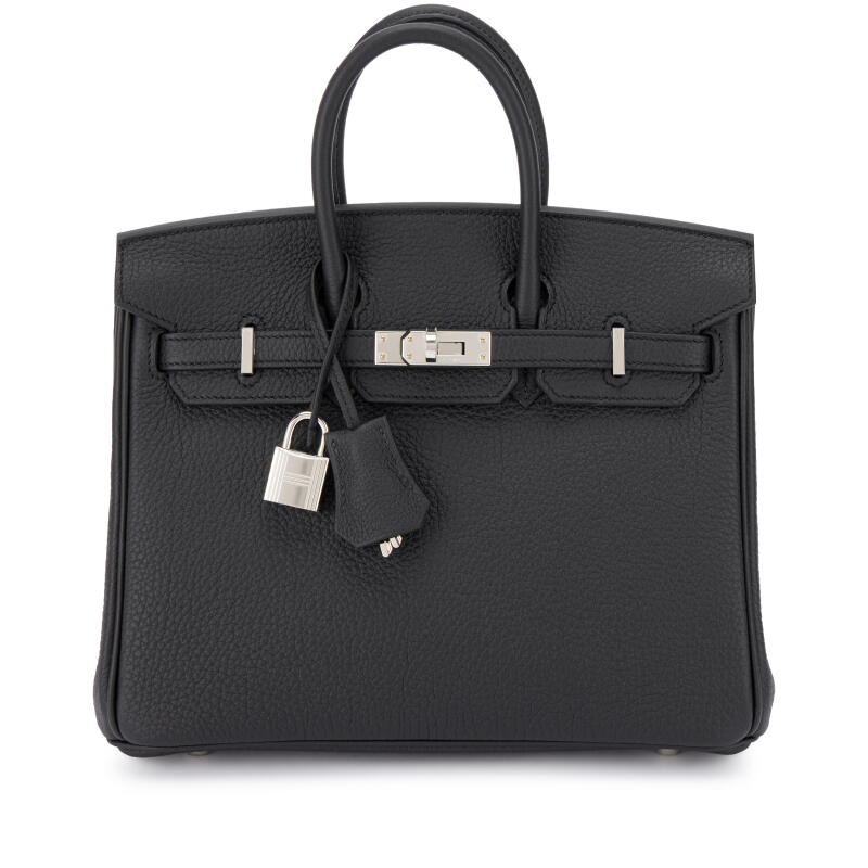 Black Togo Birin 25 Palladium Hardware, 2026