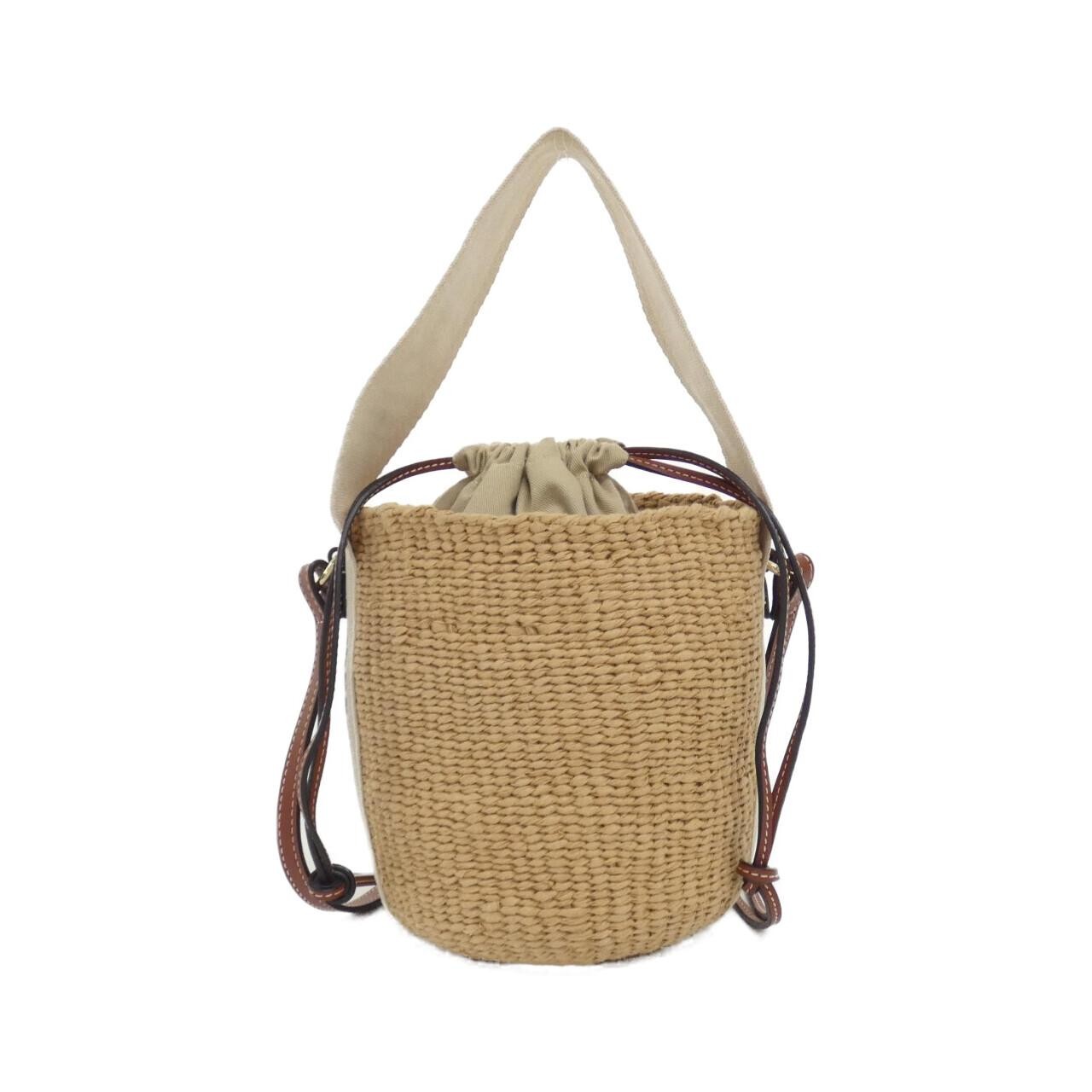 Chloe Woody Small Basket CHC22 Stainless Steel381 G55 Bag