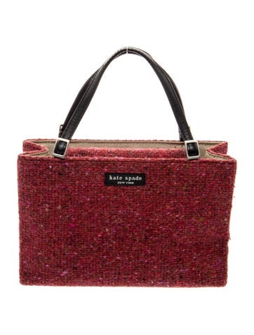 Kate Spade Tweed Top Handle Bag